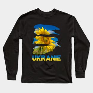 Ukraine sunflower Long Sleeve T-Shirt